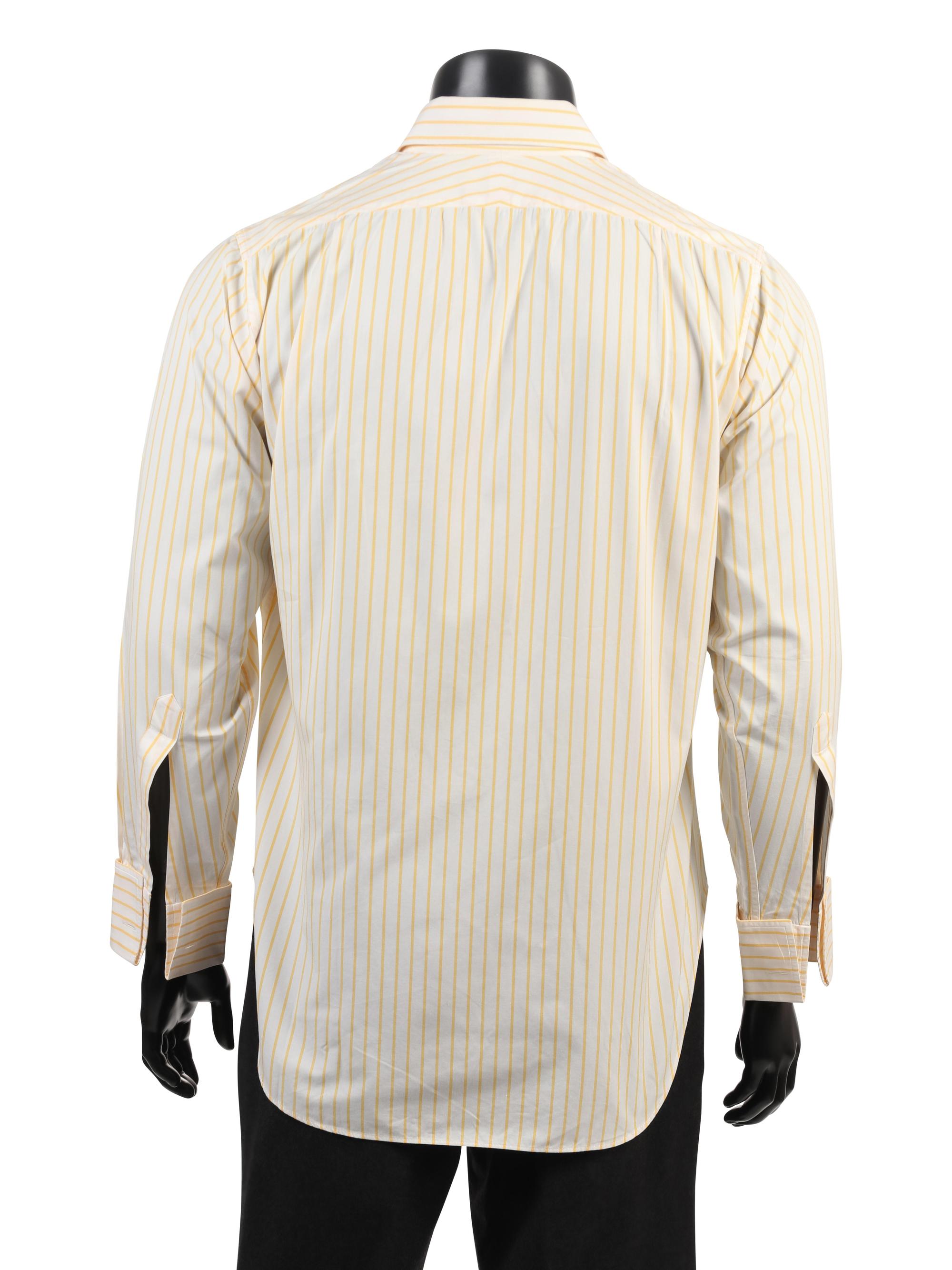 Group of Vintage Men's Designer Shirts, 1990-2000s: Harvey and Hudson, Valentino & Bagutta