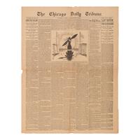 [Chicago Fire]. A large archive of letters, documents, tokens, and ephemera related to the Great Fire.