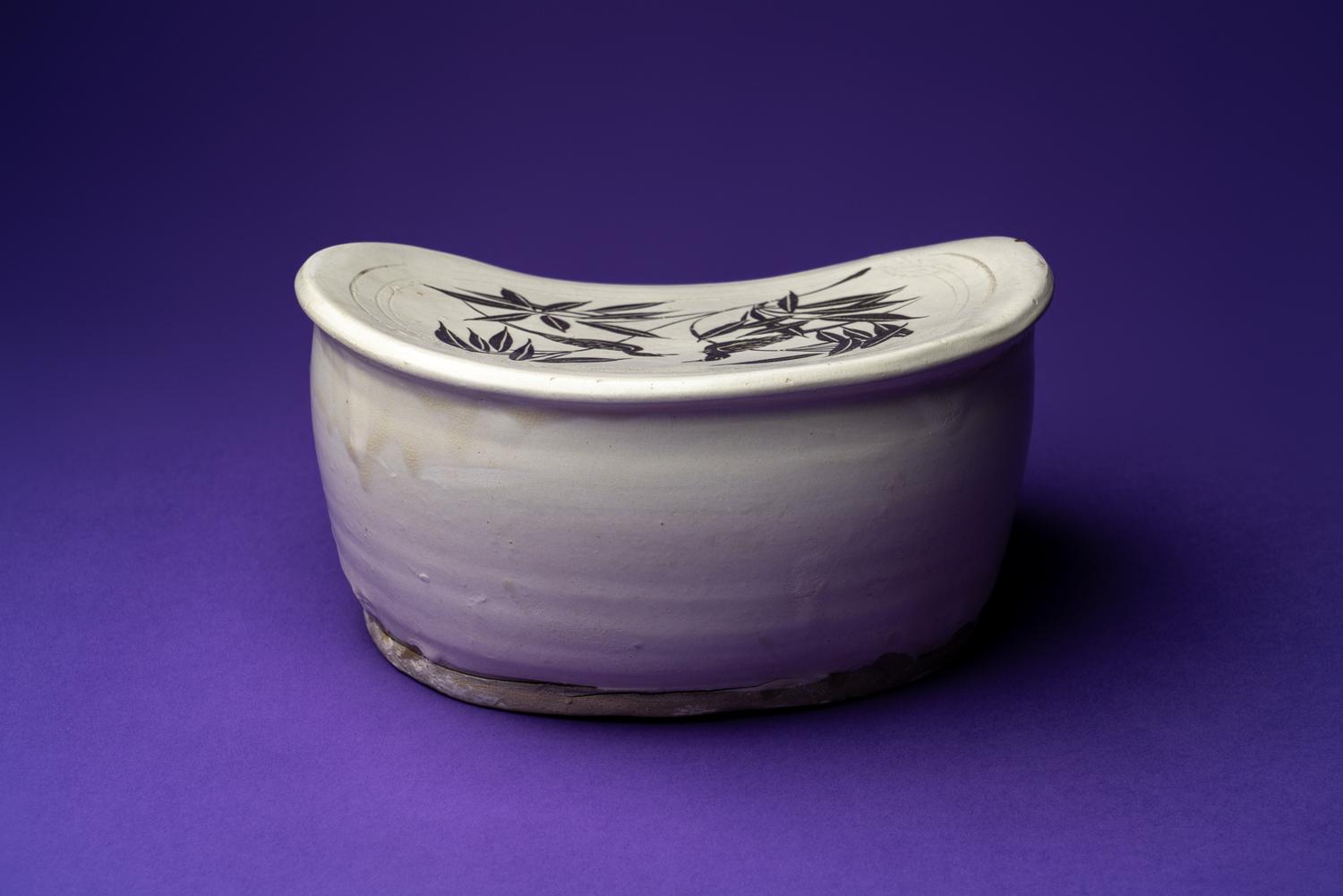 A Chinese Cizhou Stoneware Pillow