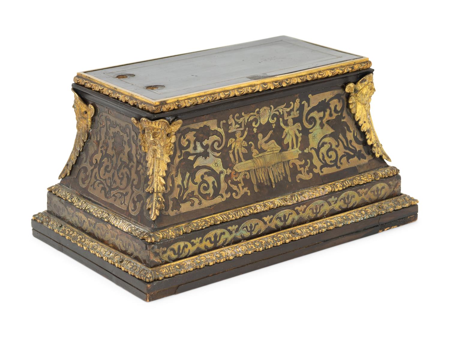A French Gilt Bronze Mounted Boulle Marquetry Stand