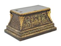 A French Gilt Bronze Mounted Boulle Marquetry Stand