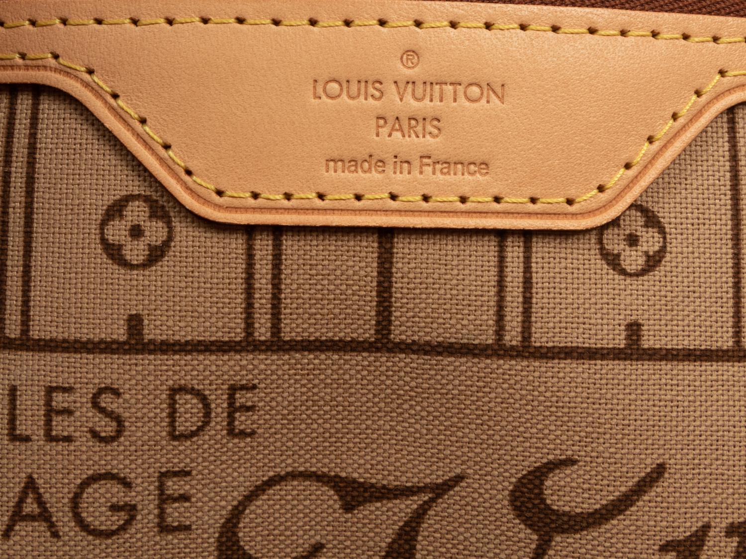 Louis Vuitton Monogram Neverfull Tote Bag and Wristlet, 2015