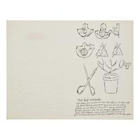 Andy Warhol (American, 1928-1987) — A + P Surprise (from Wild Raspberries ) 1959