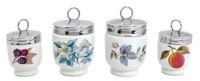 Fifteen Royal Worcester Porcelain Egg Coddlers Height of taller 4 1/4 inches. — 20TH CENTURY
