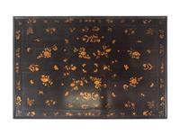 A Chinese Export Style Lacquered and Parcel-Gilt Low Table