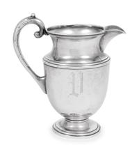 An American Silver Water Pitcher