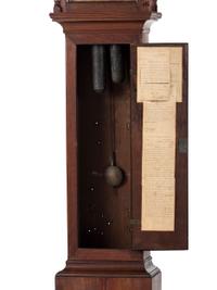 A William and Mary Walnut Tall Case Clock