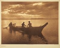 Edward Curtis (American 1868-1952) — Homeward Plate 318