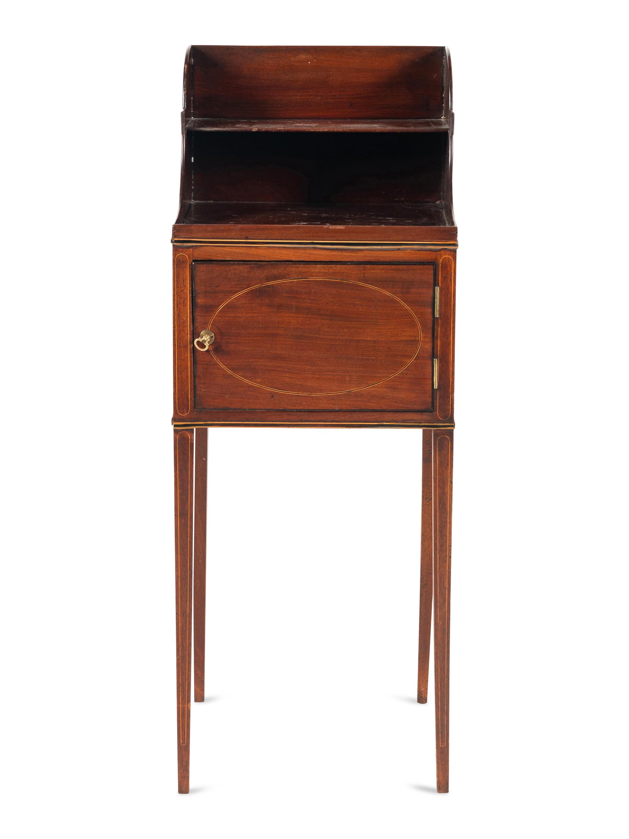 A George III Mahogany Side Table