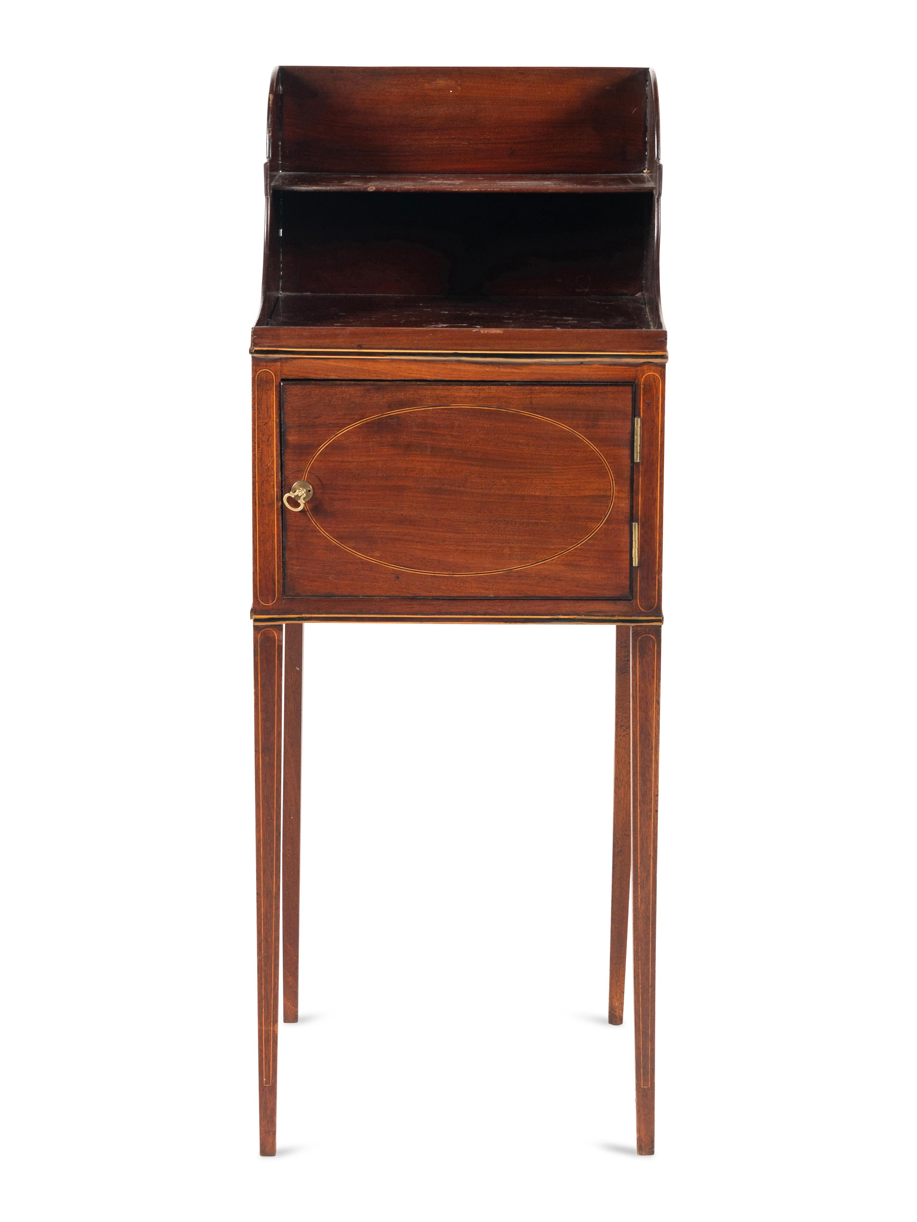 A George III Mahogany Side Table