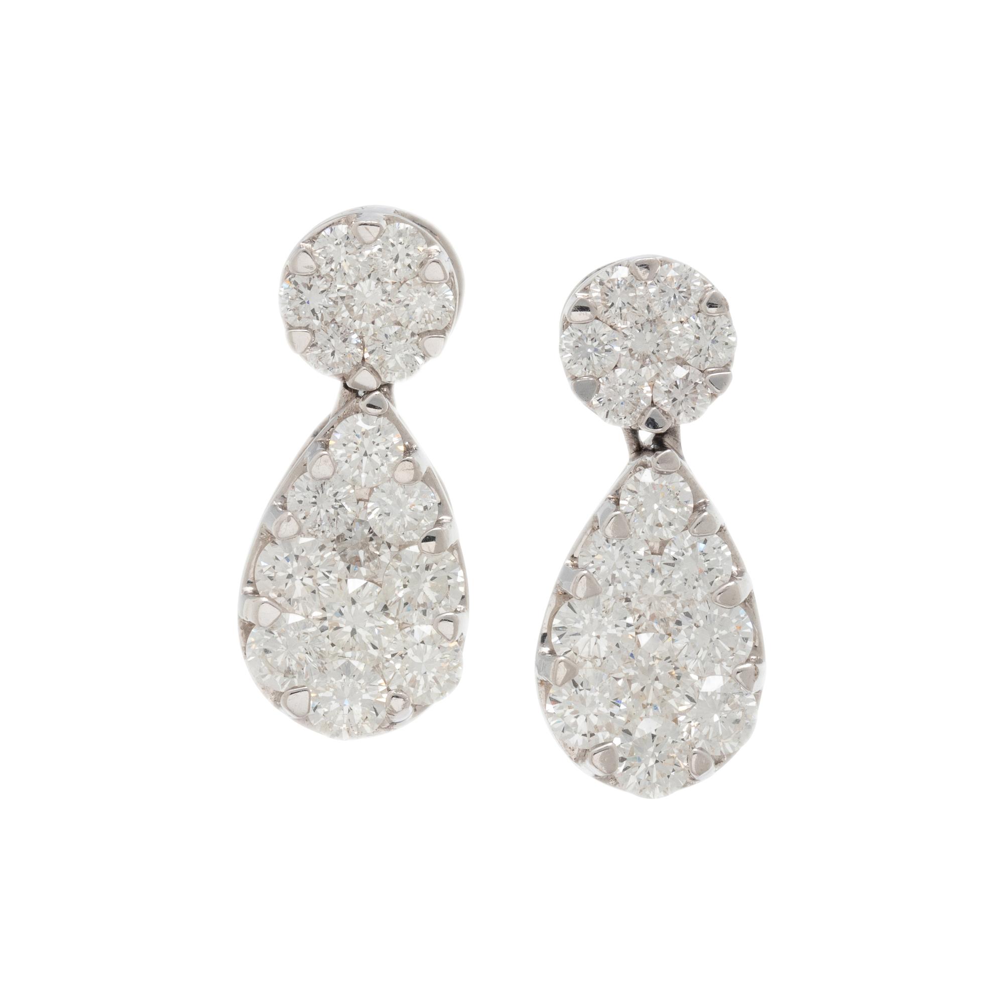 DIAMOND PENDANT EARRINGS
