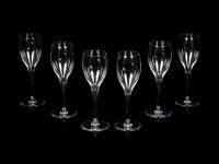 A Set of Twelve Baccarat St. Remy Claret Wine Glasses