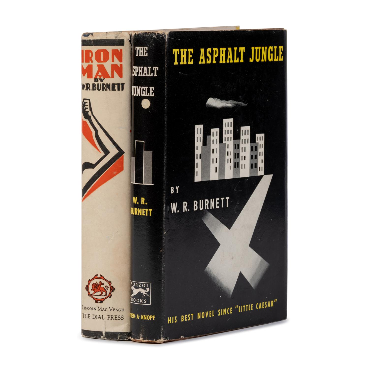 Burnett, W. R. (1899-1982). Iron Man . New York: Lincoln Mac Veagh/The Dial Press, 1930.