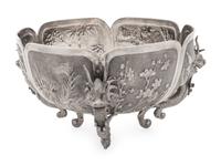A Chinese Export Silver Bowl