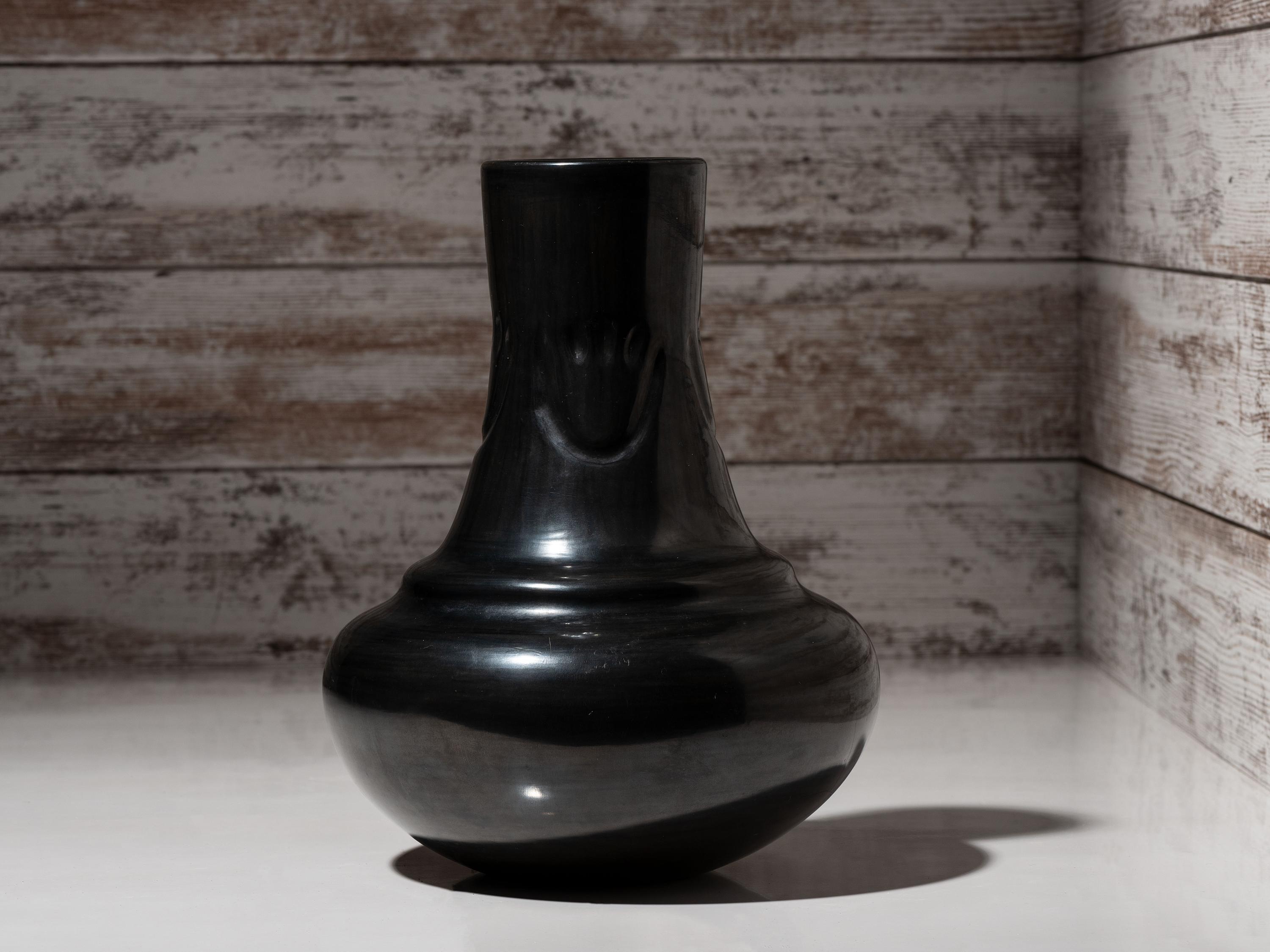 Blackware Pottery Vase