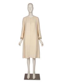 Christian Dior Haute Couture Cream Wool Coat, Autumn/Winter 2014