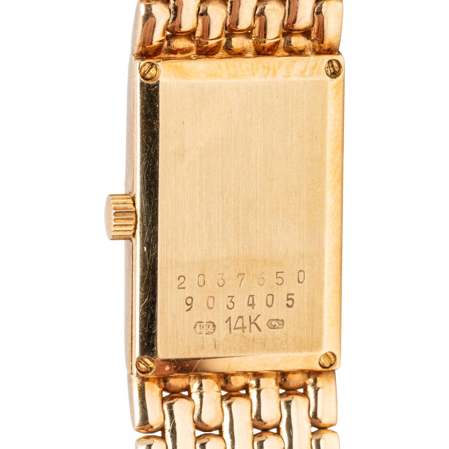 CONCORD, YELLOW GOLD WATCH