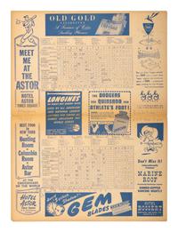 A Historic April 10, 1947 Montreal Royals vs. Brooklyn Dodgers Ebbets Field Program / Scorecard (Robinson's Ebbets Field Debut / The Day Brooklyn Purchases Robinson Contract From Montreal)