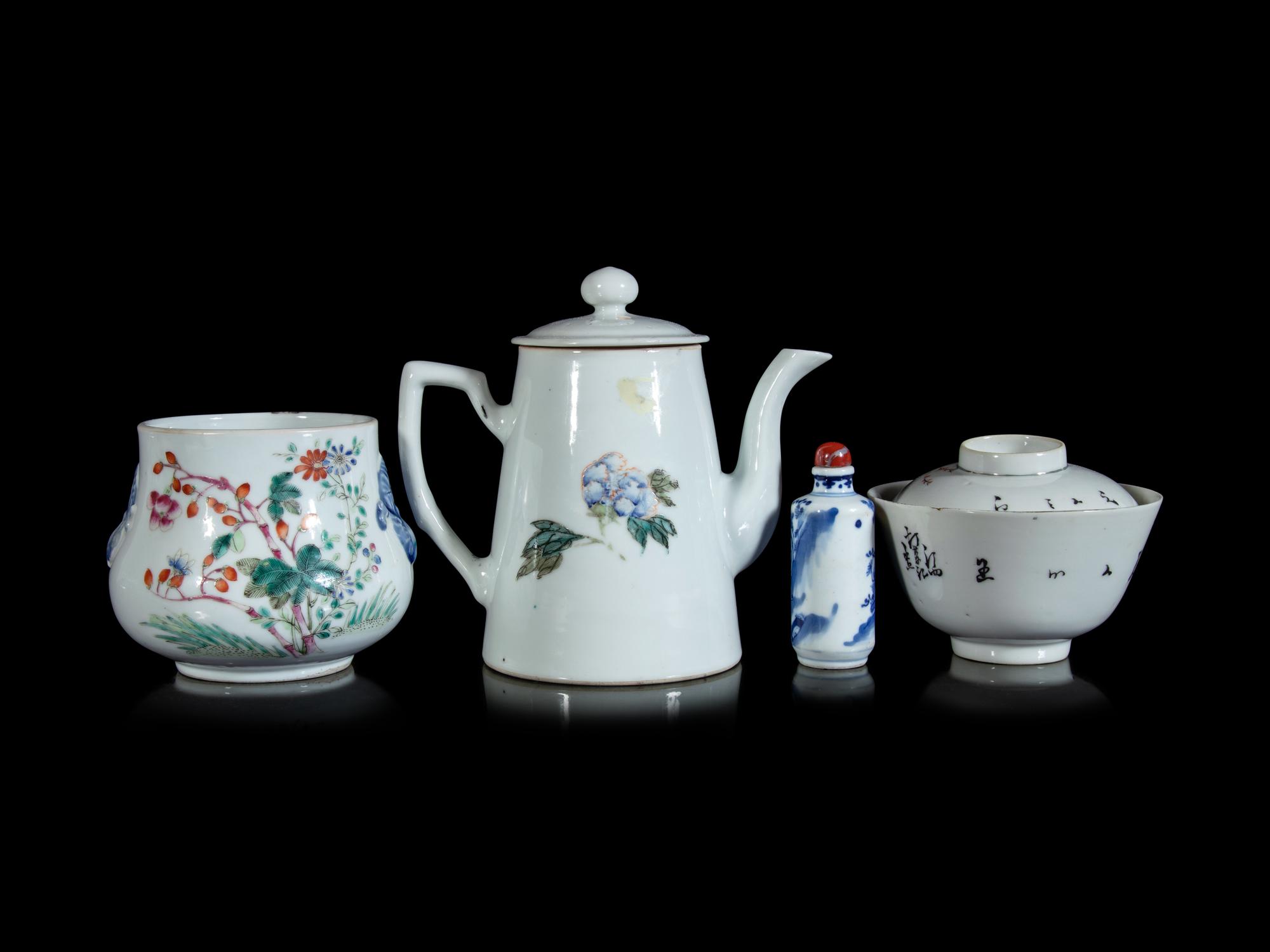 Four Chinese Porcelain Wares