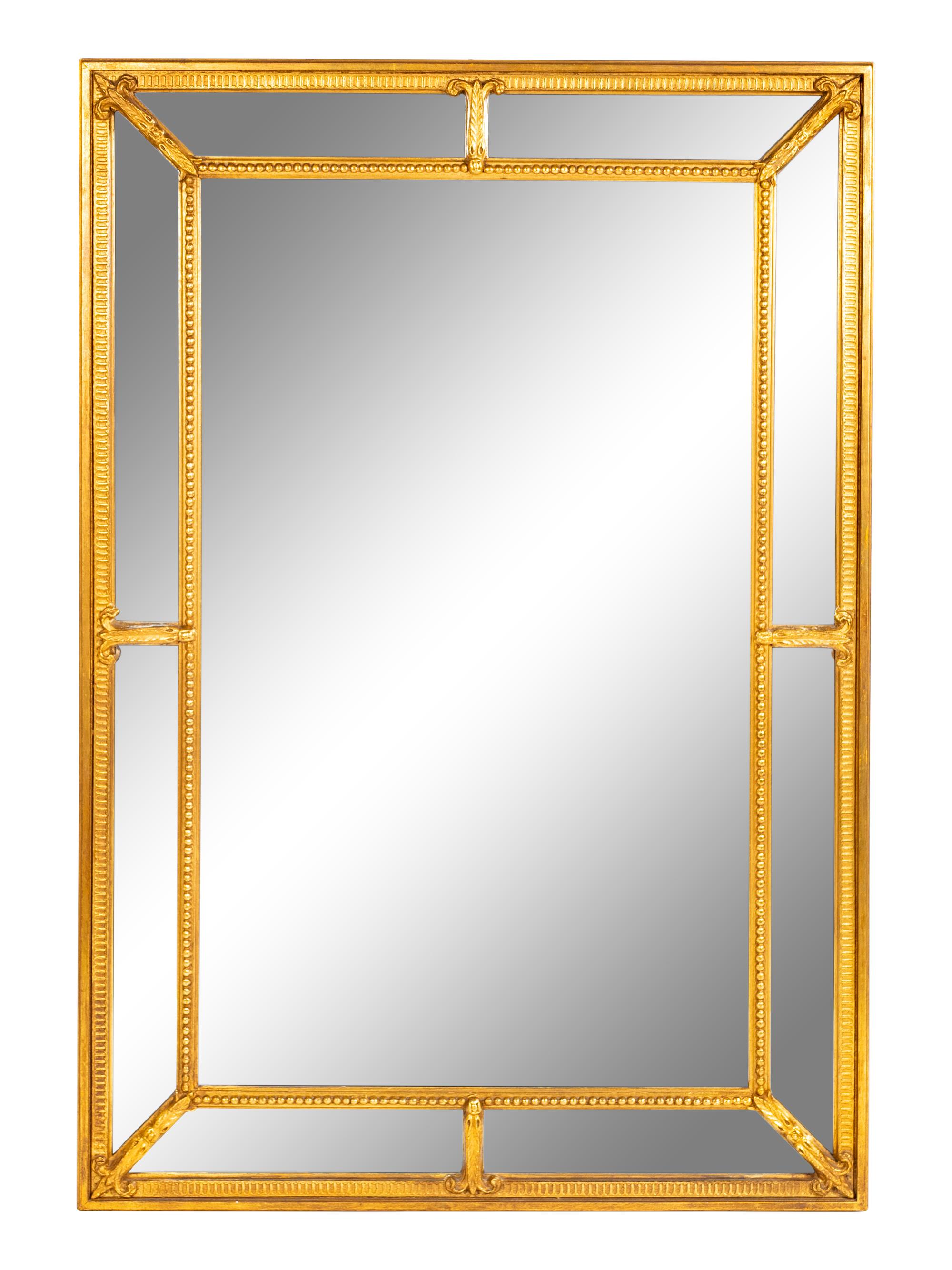 A Neoclassical Style Rectangular Mirror — 20TH CENTURY