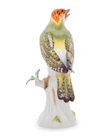 A Meissen Porcelain Bird Figure
