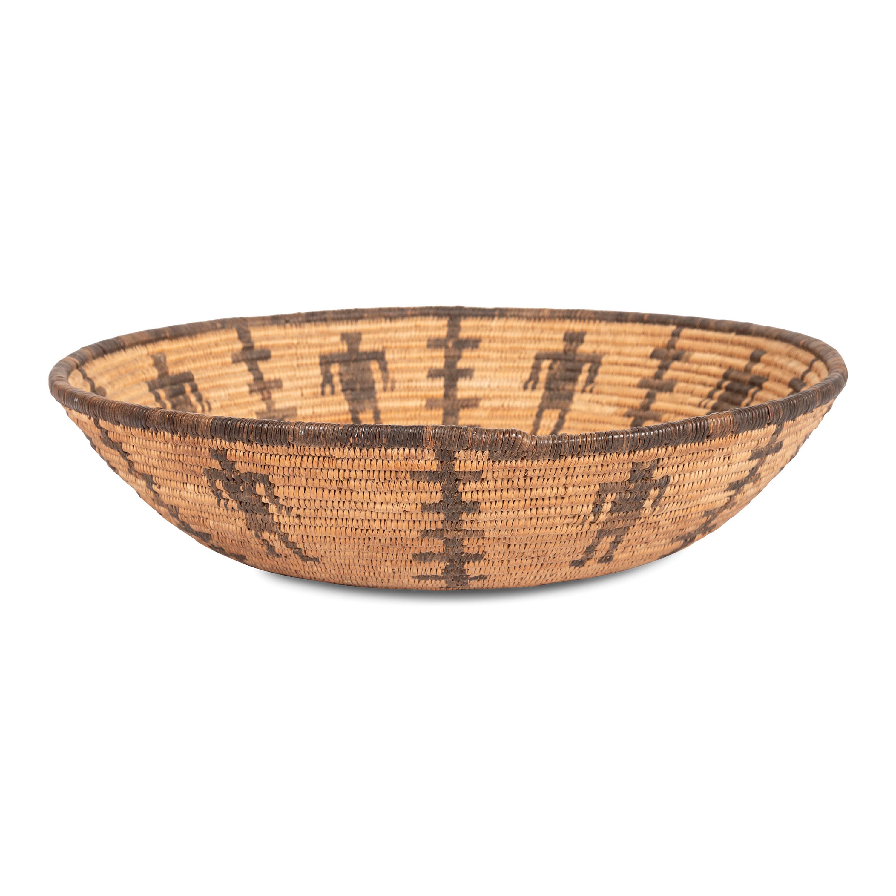 Apache Figural Basket