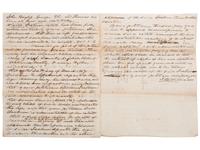 [SLAVERY & ABOLITION]. A group of 4 documents related to the enslavement of individuals in Tennessee, comprising: