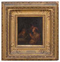 Manner of Adrian Brouwer, (Dutch, 18th/19th Century), Two Men