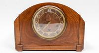 A Seth Thomas Mantel Clock Height 9 1/4 x width 13 inches.