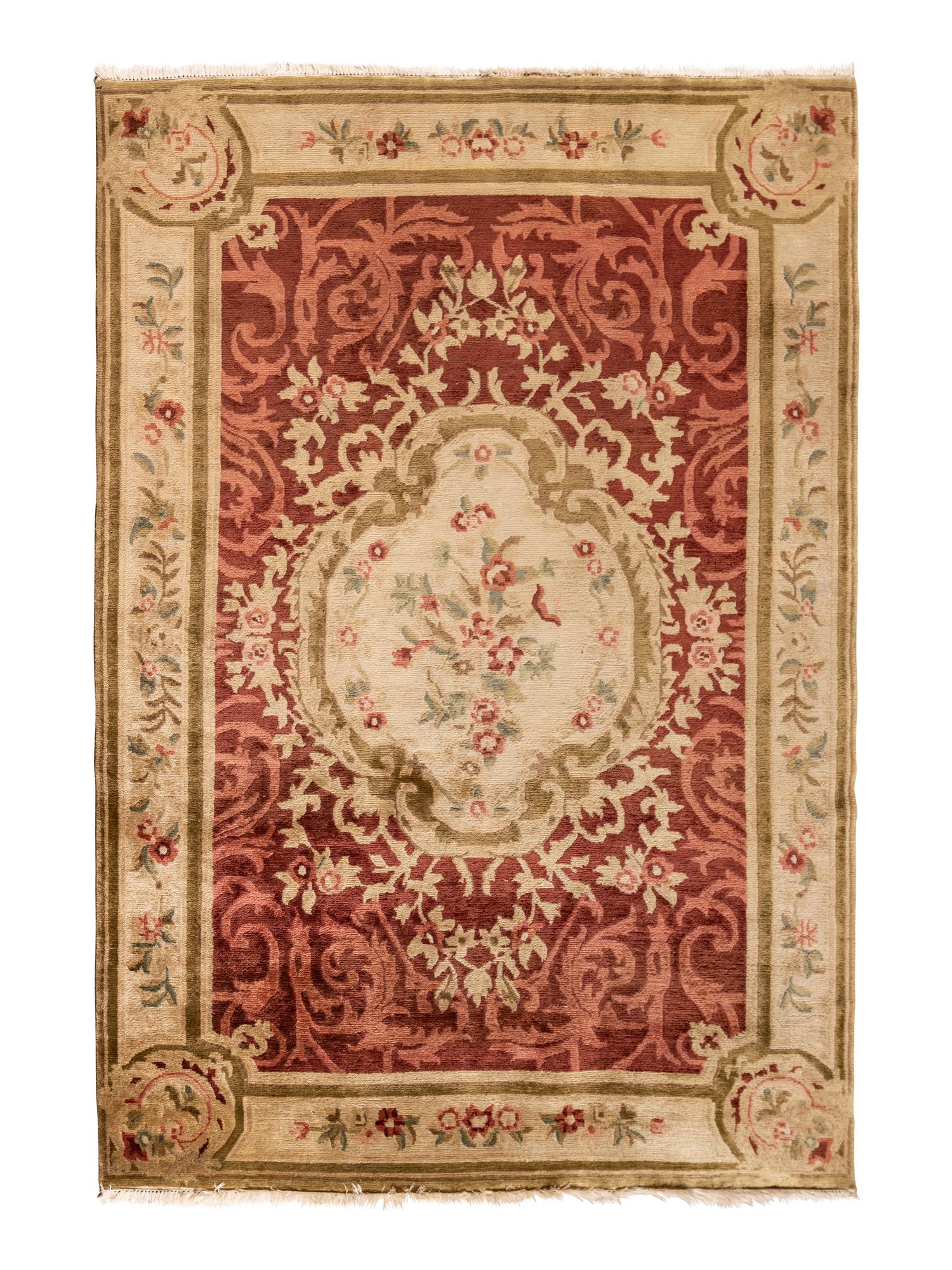A Tibetan Savonnière Style Rug