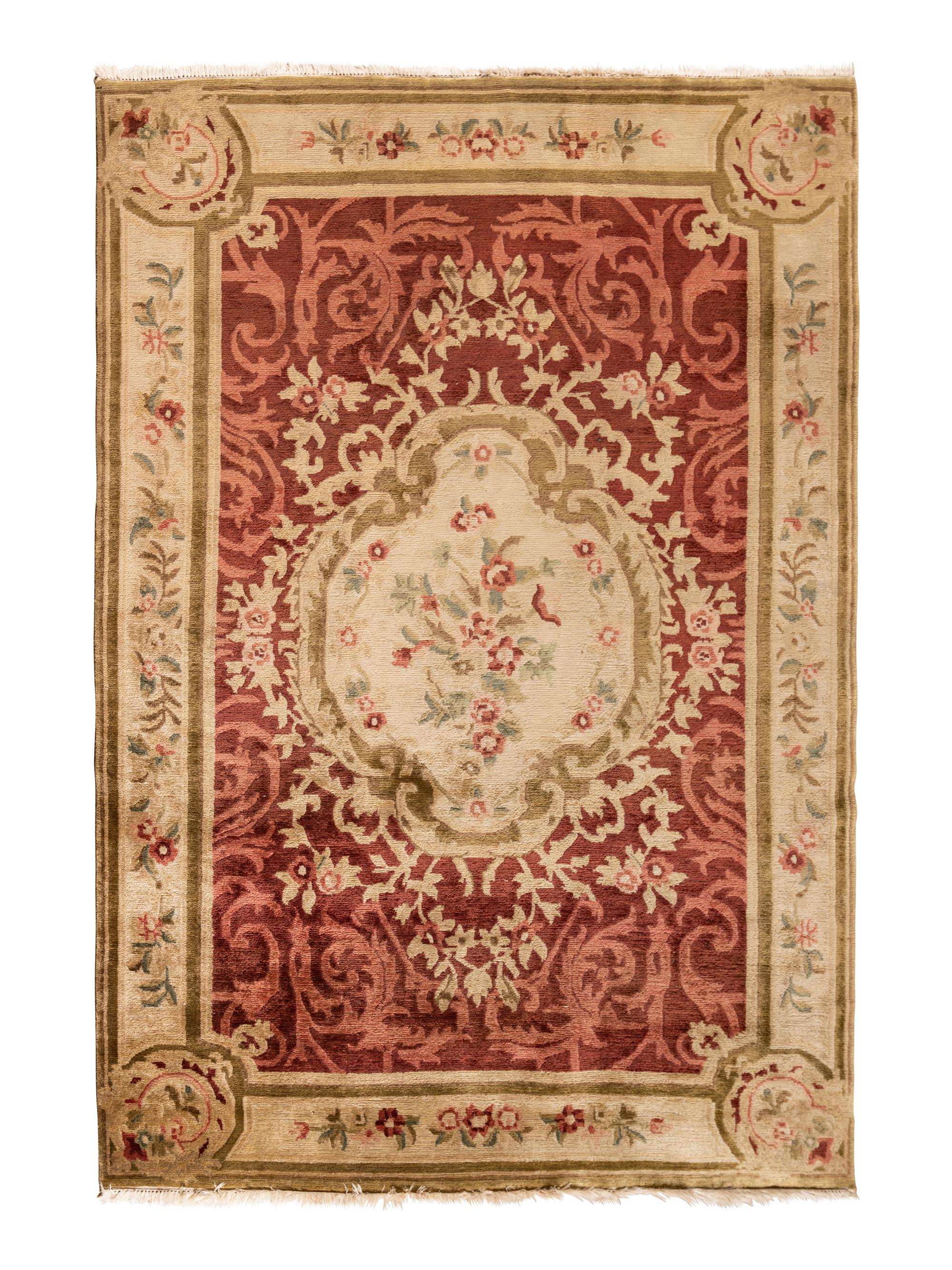 A Tibetan Savonnière Style Rug