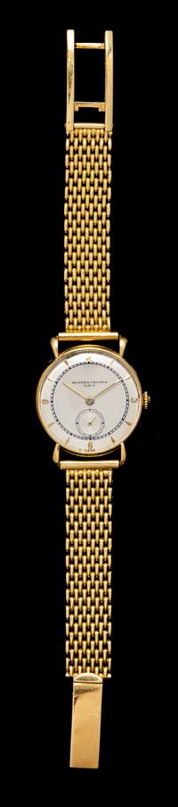 An 18 Karat Yellow Gold Ref. 4014 Wristwatch, Vacheron Constantin,