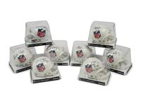 A Large Group of NFL Notable Signed Autograph Mini Helmets