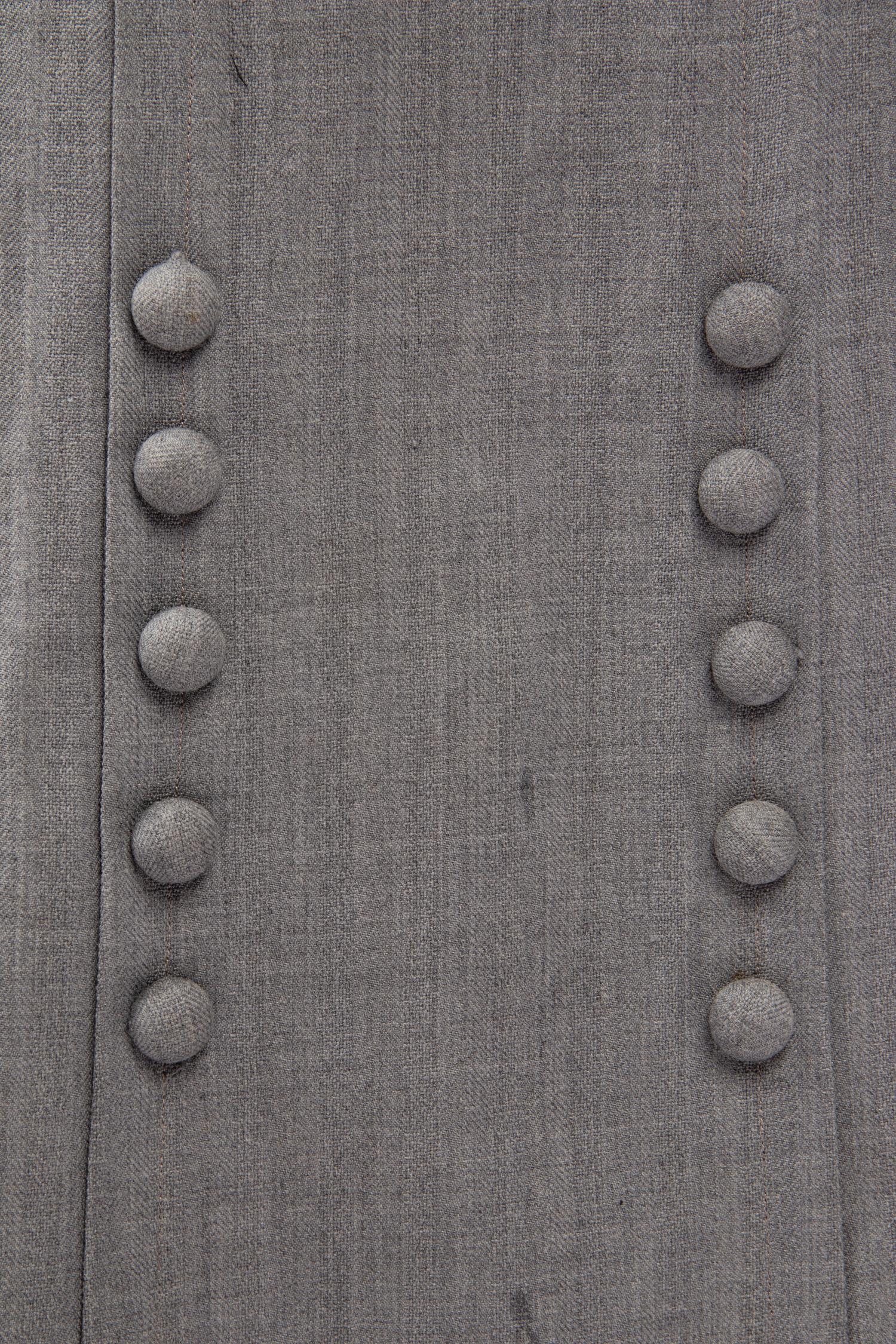 Three-Piece Wool Walking Suit, 1900-10s