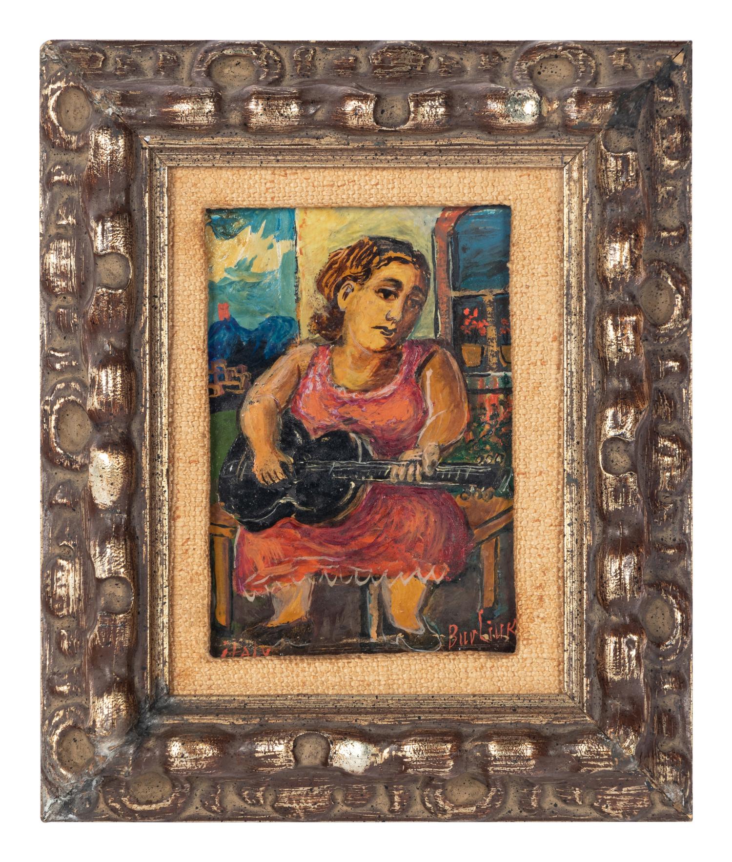 Woman with Guitar
