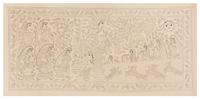 A Southeast Asian Ink on Paper Drawing