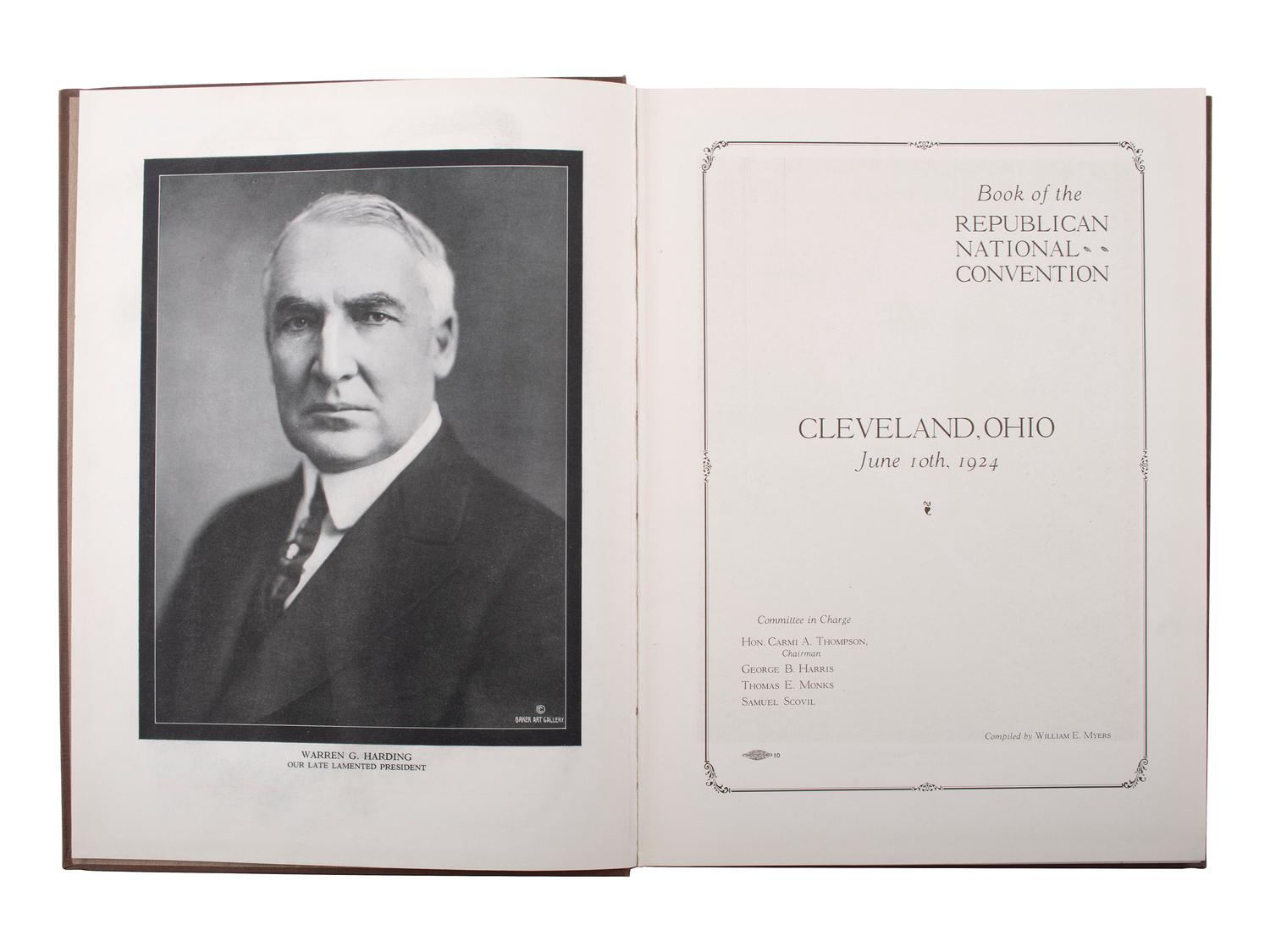 [COOLIDGE, Calvin (1872-1933)]. A group of pamphlets and ephemera from the 1924 election.