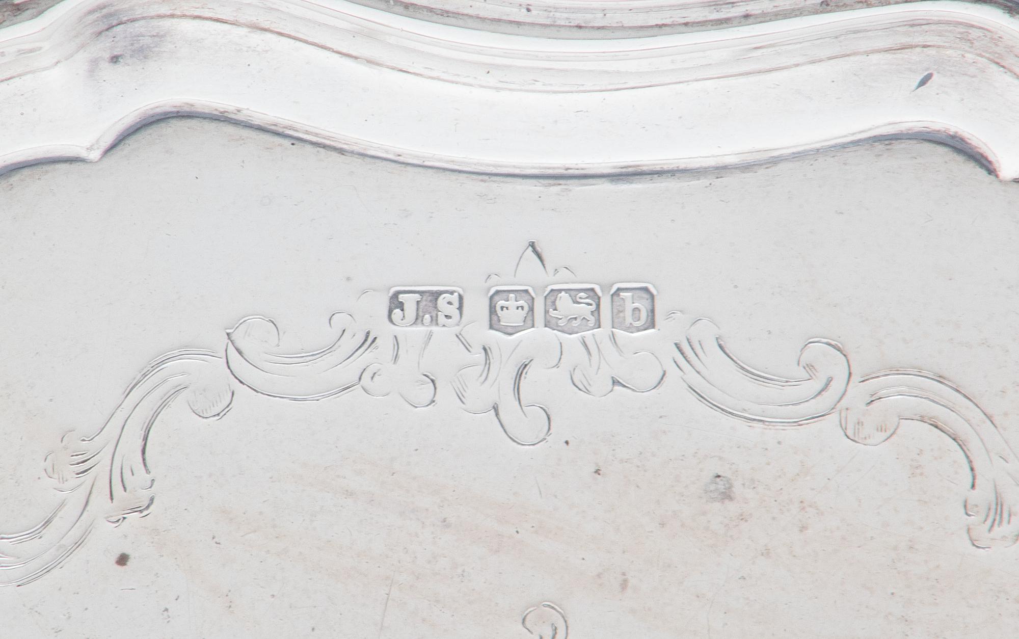Three English Silver Waiters