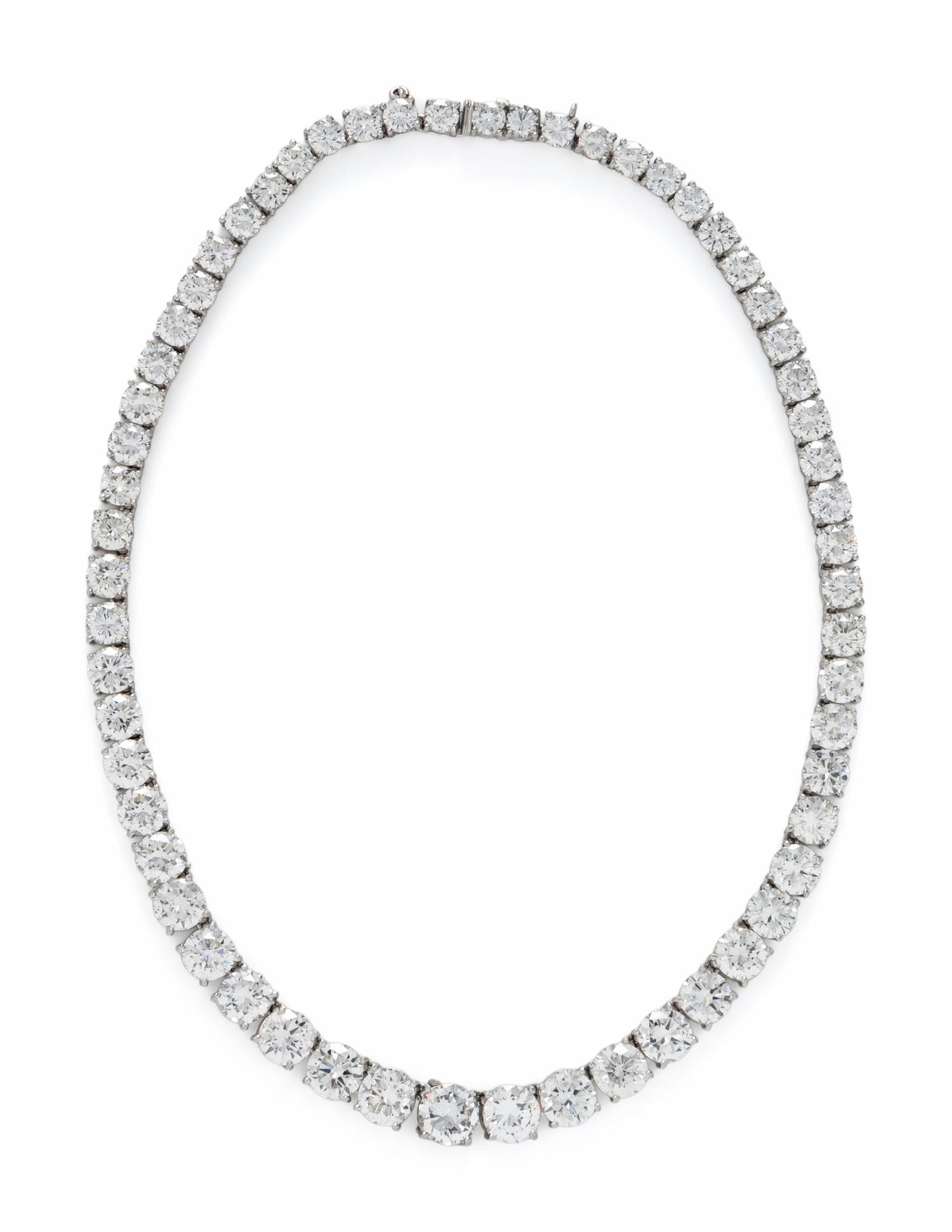DIAMOND RIVIÈRE NECKLACE