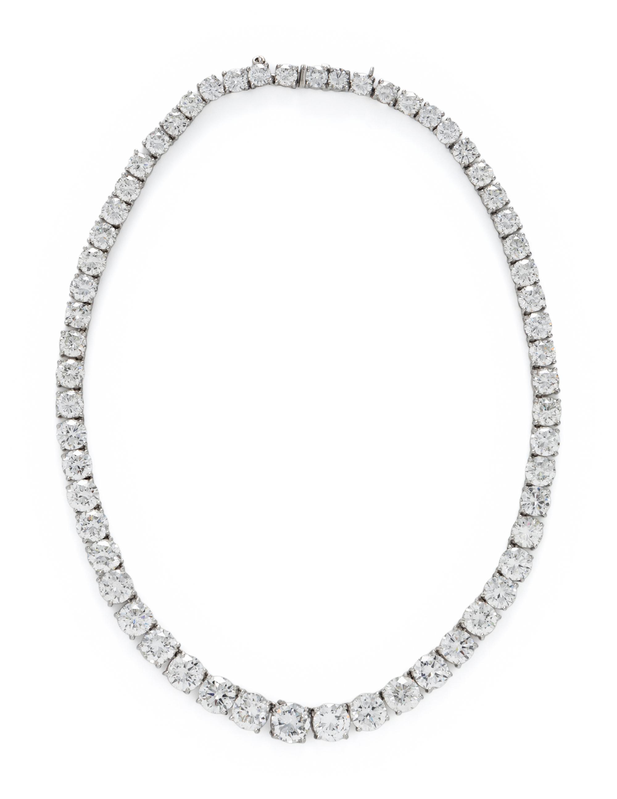 DIAMOND RIVIÈRE NECKLACE