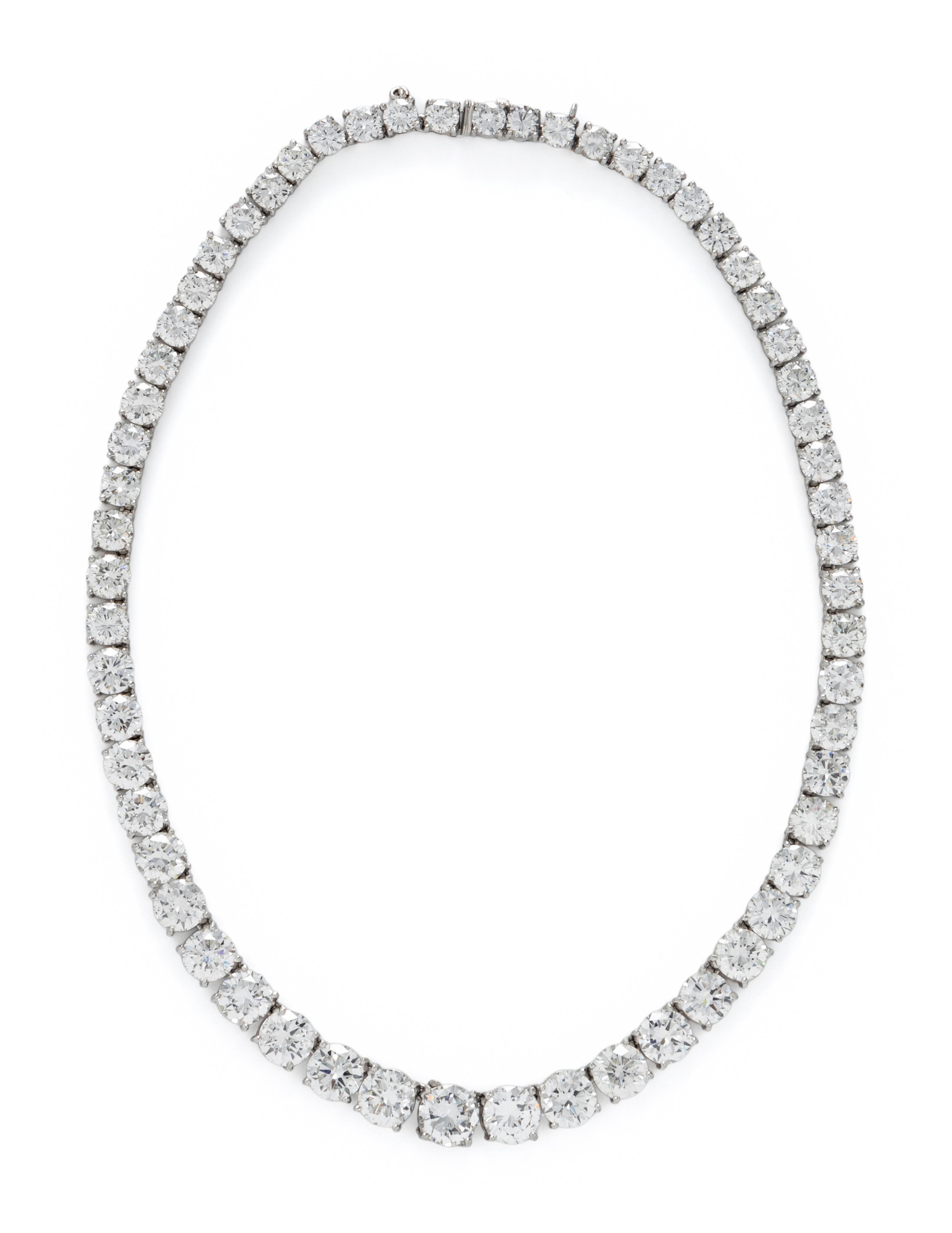 DIAMOND RIVIÈRE NECKLACE