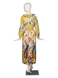 OSCAR DE LA RENTA, DAY DRESS, 1973