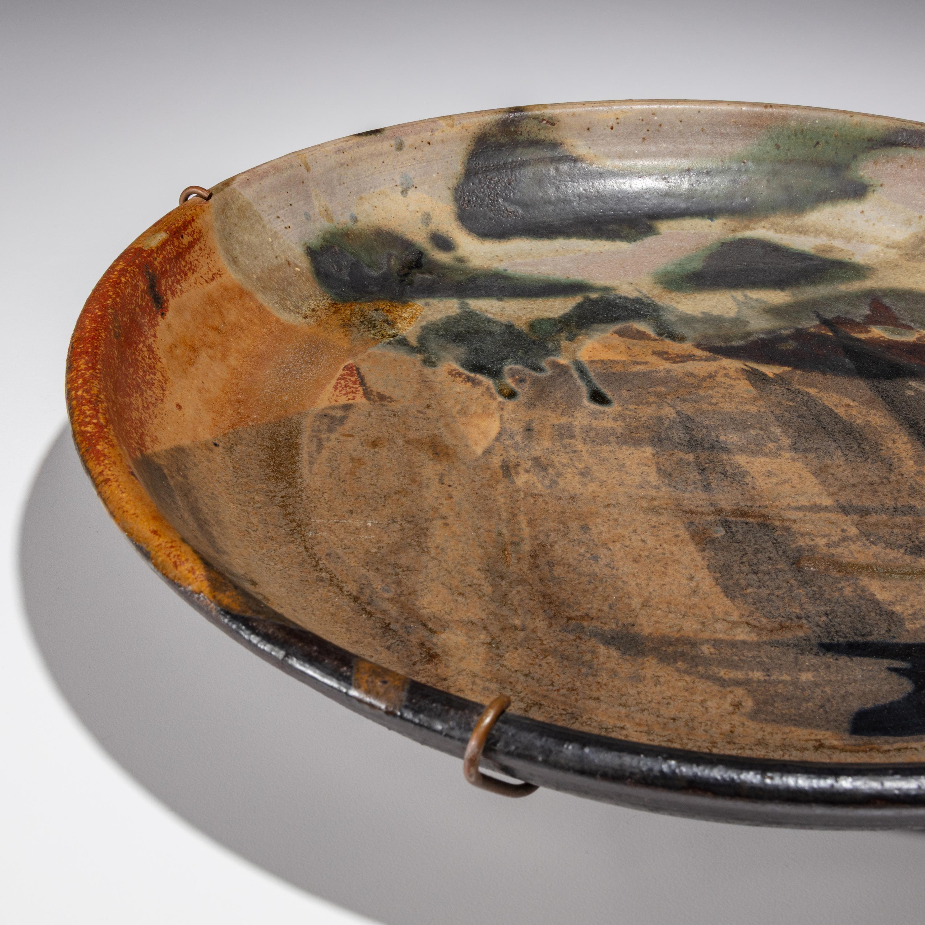 Toshiko Takaezu (American, 1922–2011) — Charger