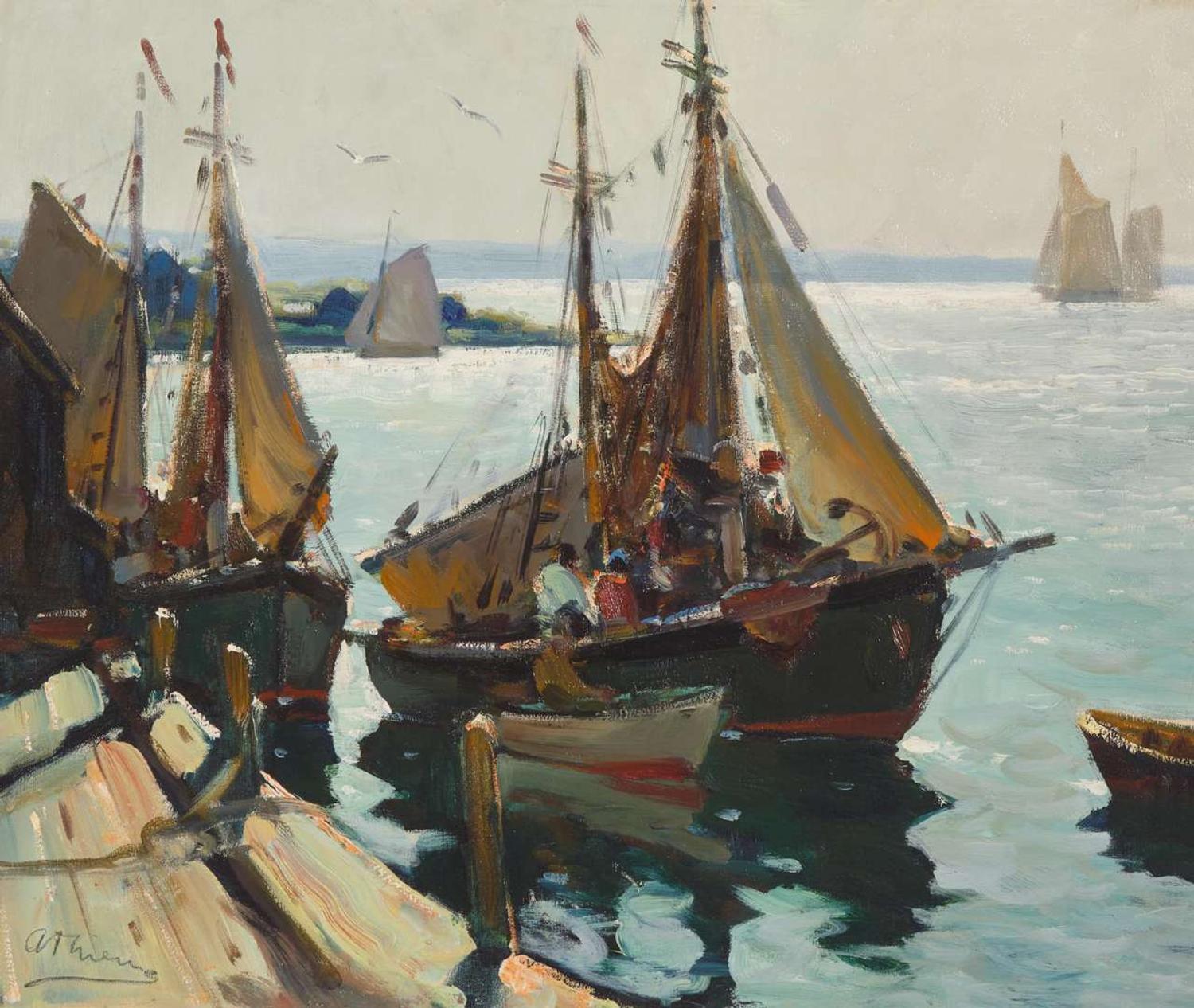 Anthony Thieme (American, 1888-1954) - Morning Light
