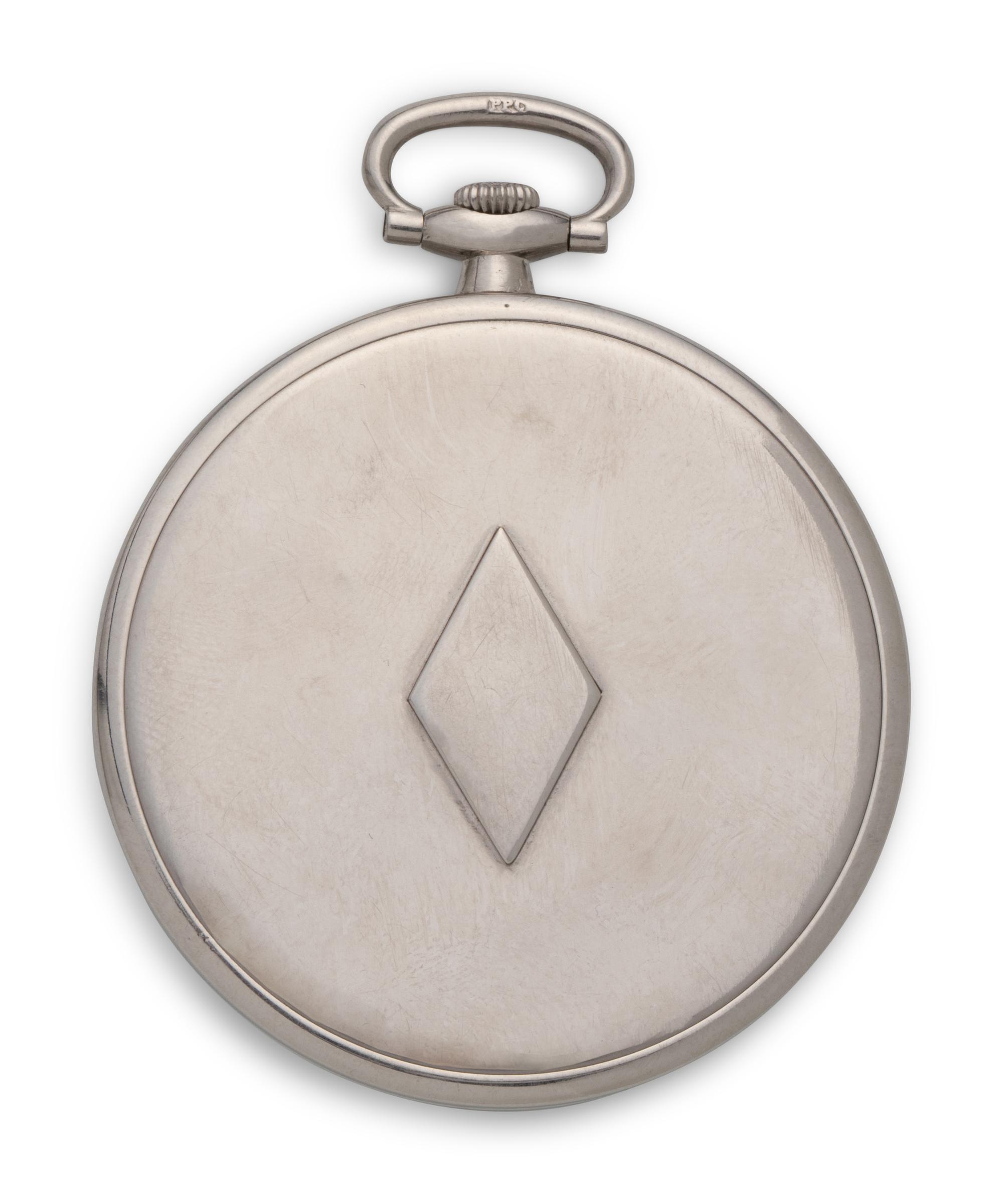 PATEK PHILIPPE, TIFFANY & CO., PLATINUM POCKET WATCH