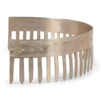 Menominee German Silver Hair Comb