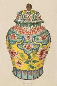 A Set of Six Framed Prints of Chinese Porcelain Vases