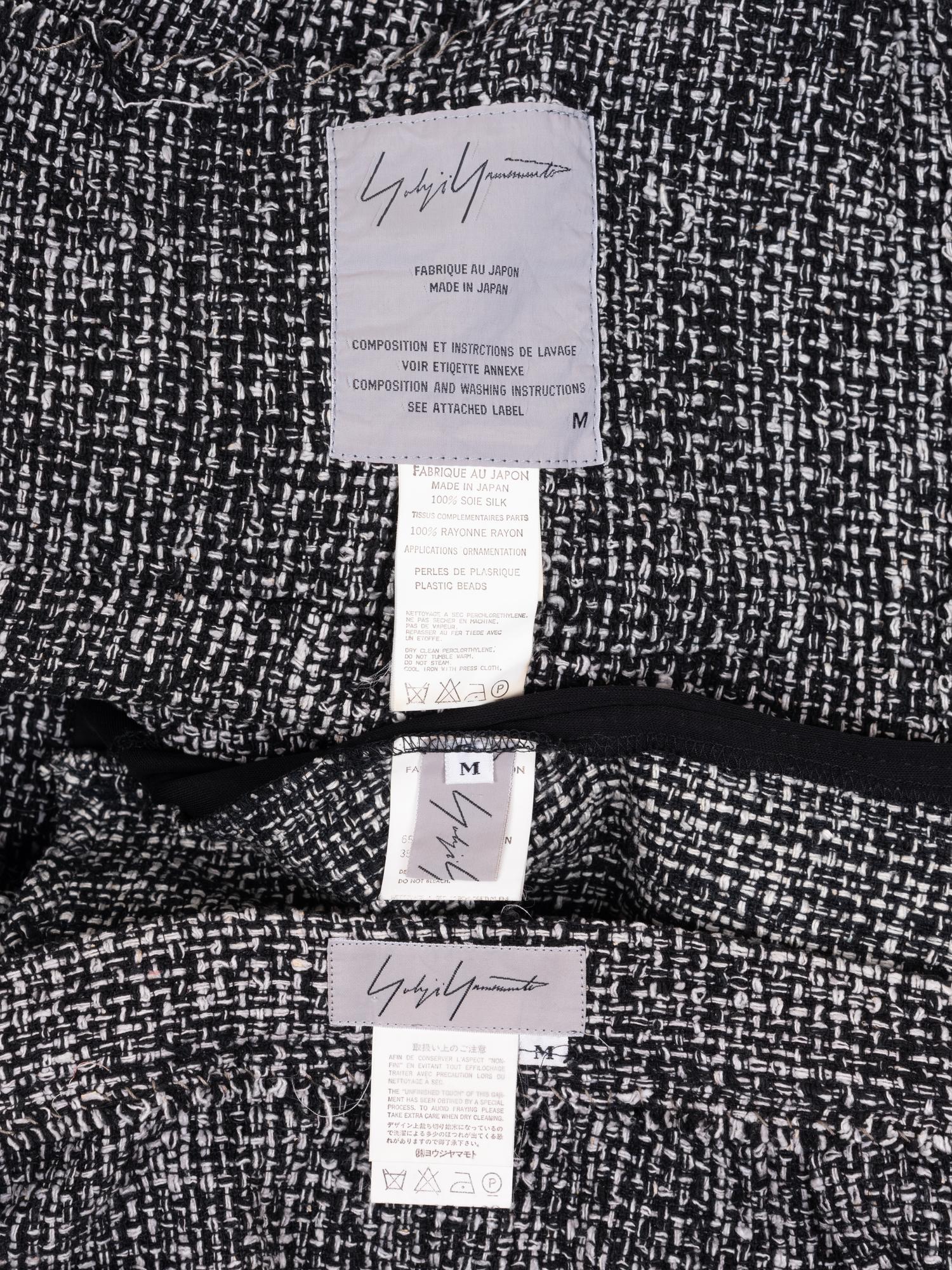 Yohji Yamamoto Three-Piece Suit, 1997