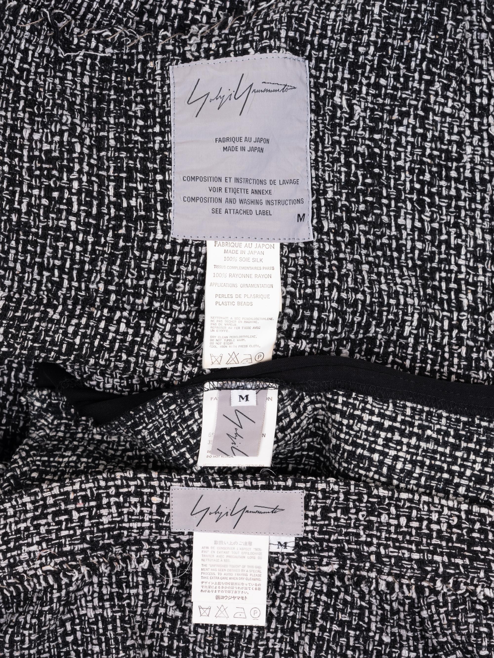 Yohji Yamamoto Three-Piece Suit, 1997