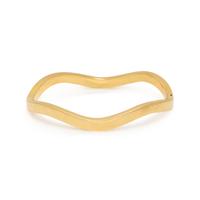 TIFFANY & CO., YELLOW GOLD BANGLE BRACELET